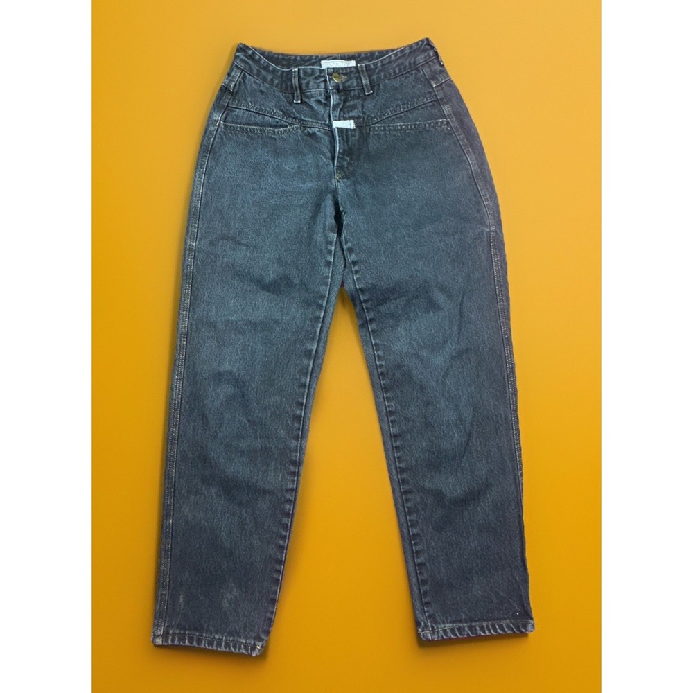 Marithe Francois Girbaud Womens Vtg Black Denim Jeans 9/10 (W28xL28) USA